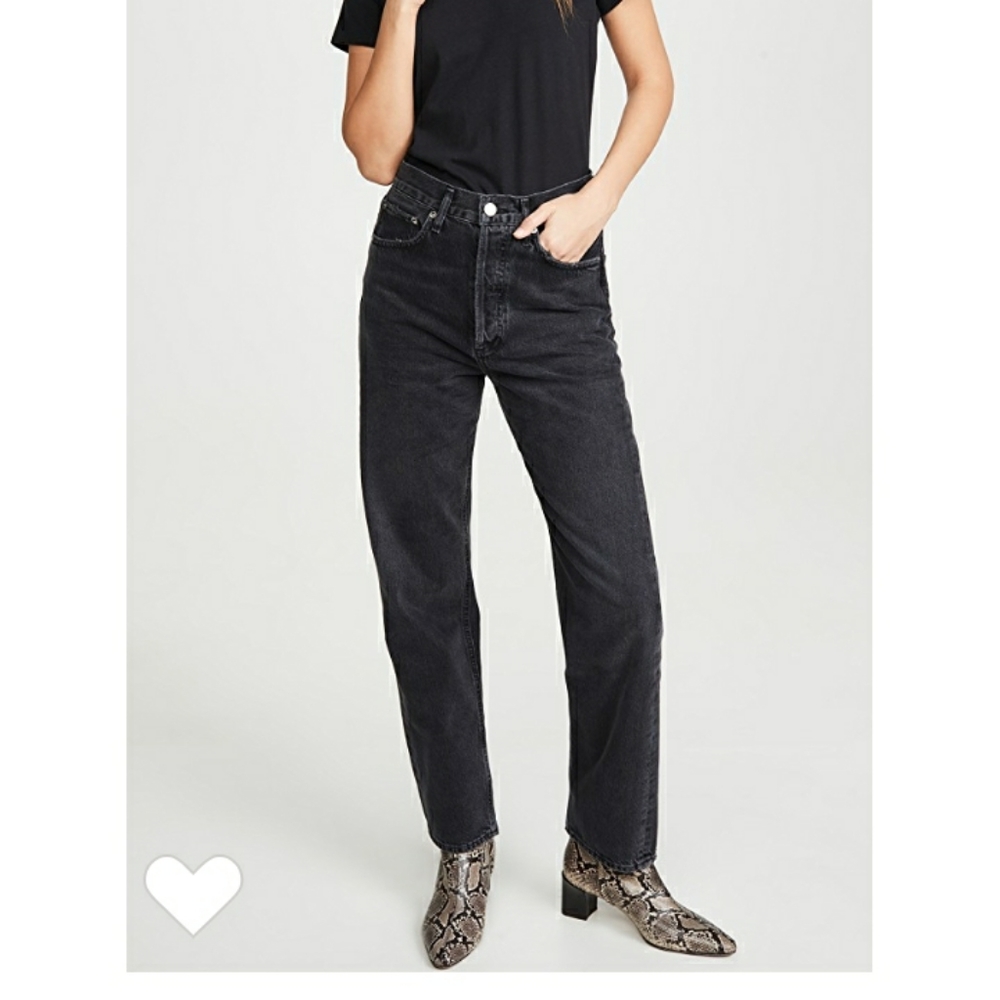 Agolde 90s crop sz 27 in Tar